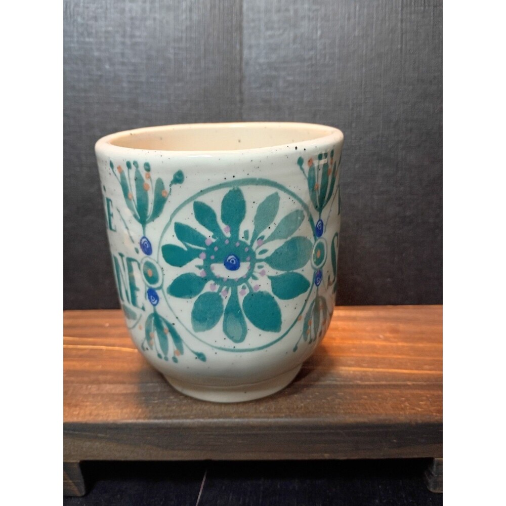 Anthropologie Elevenses Mug Rise & Shine Speckled Stoneware Coffee Cup - Picture 6 of 8